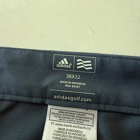 Adidas Golf Adizero Gray Performance Stretch Casual Golf Pants Mens 38 x 32 - Picture 5 of 9